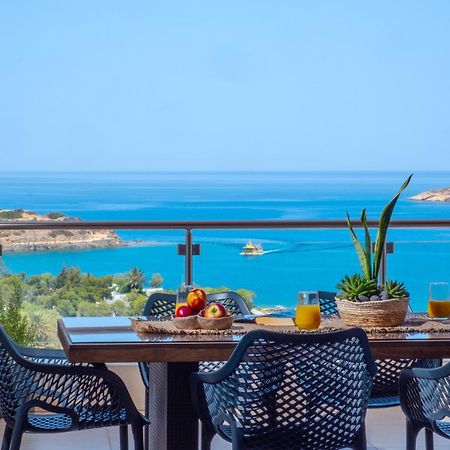 Thea Panoramic Sea View Apartment Agios Nikolaos  Ngoại thất bức ảnh