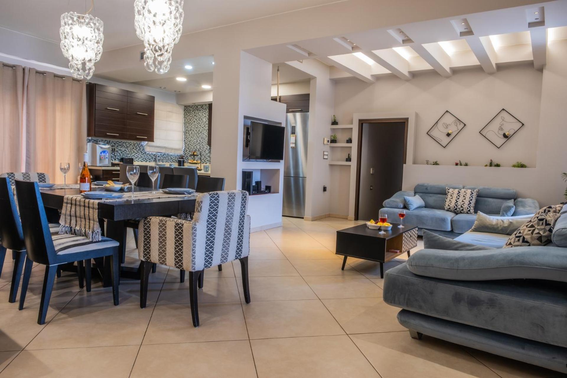 Thea Panoramic Sea View Apartment Agios Nikolaos  Ngoại thất bức ảnh