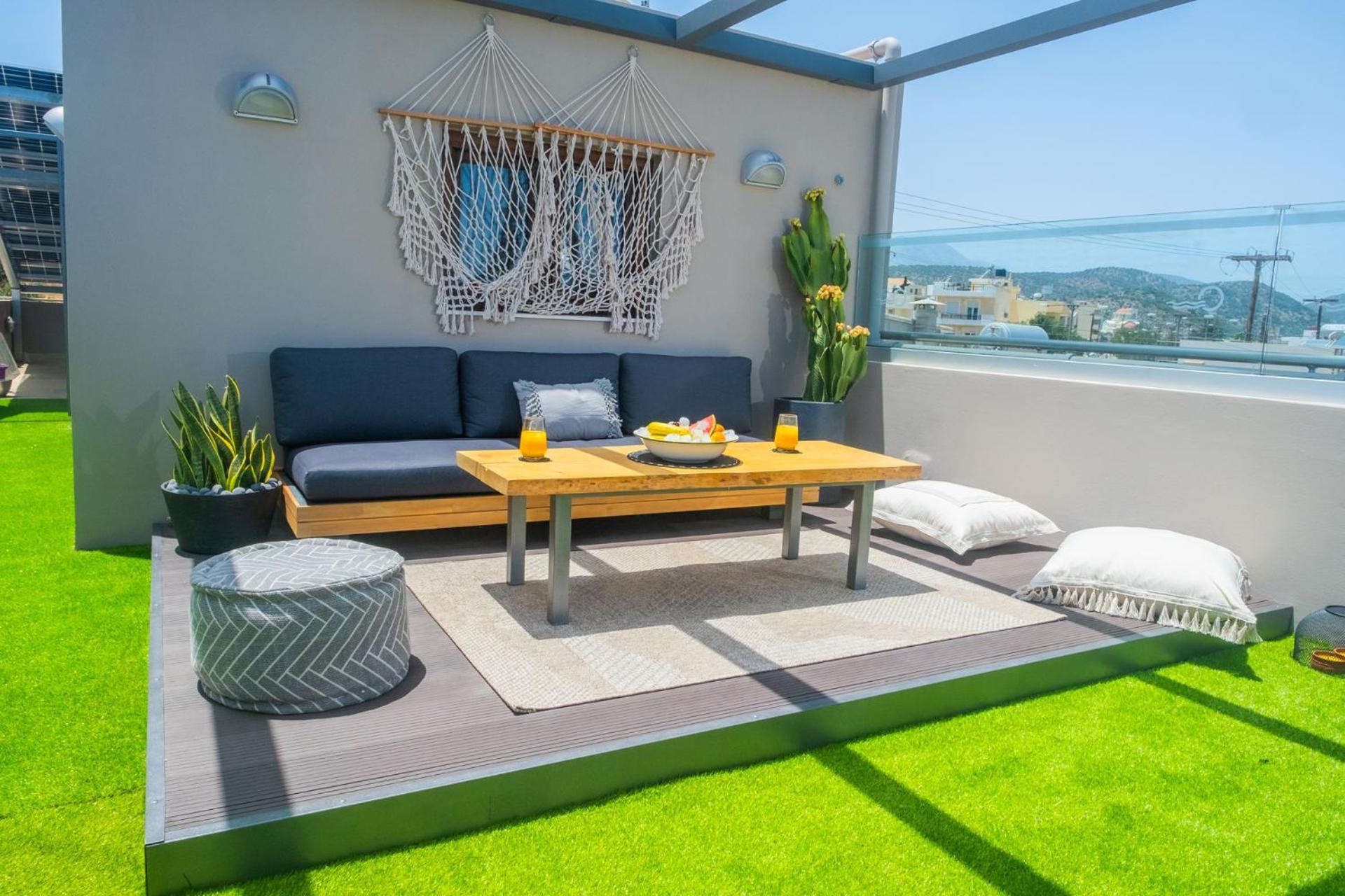 Thea Panoramic Sea View Apartment Agios Nikolaos  Ngoại thất bức ảnh