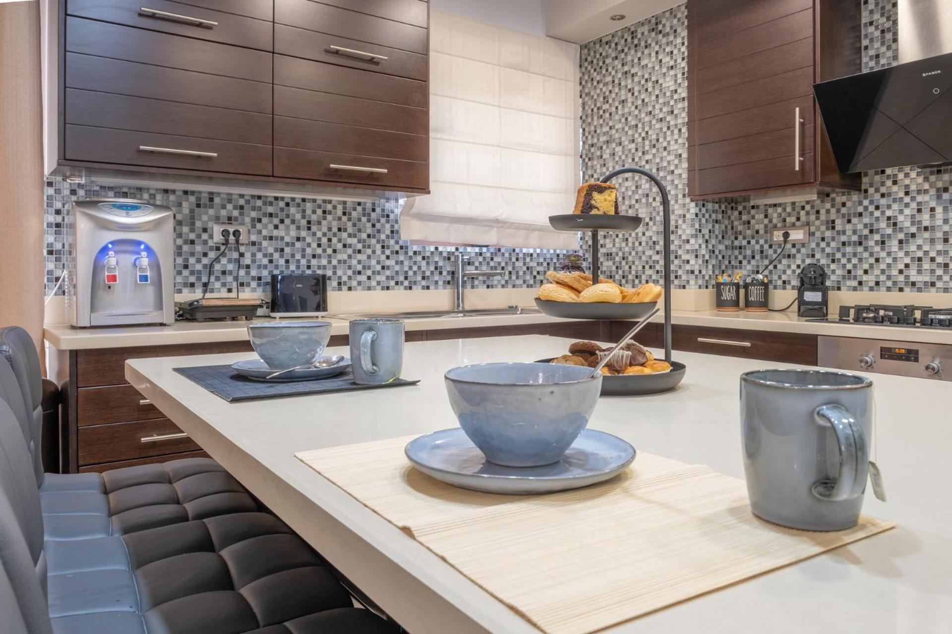 Thea Panoramic Sea View Apartment Agios Nikolaos  Ngoại thất bức ảnh